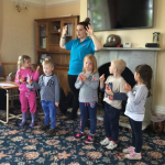 A visit from children at Pipers Nursery School